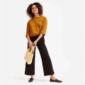 Everlane The Wide Leg Cropped Pant